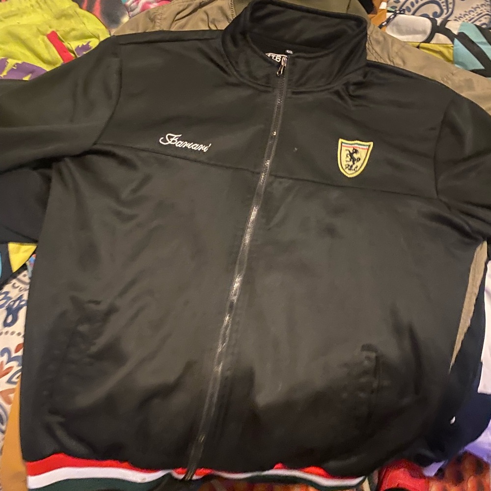 Ferrari Zip up sweater Black Boys